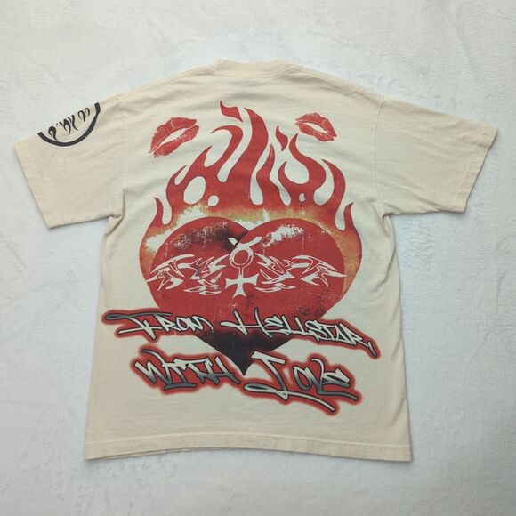 Hellstar Hell Star Studios Dennis Rodman Lovers Only Tee Men’s Size M - Picture 6 of 9